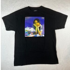 Olivia Rodrigo Sour Album Graphic T-Shirt Black Mens Large Official Merch